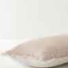 Decorative Pillows | pillows-Soft Surroundings Adrina Long Bolster Pillow Ivory