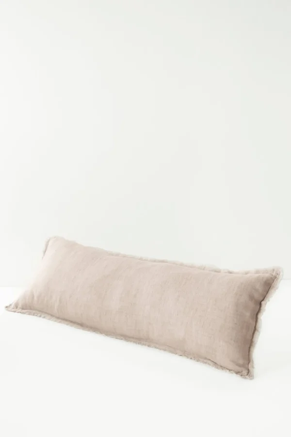 Decorative Pillows | pillows-Soft Surroundings Adrina Long Bolster Pillow Ivory