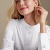 Feminine Flourish | long sleeve-Soft Surroundings Amia Shirt White