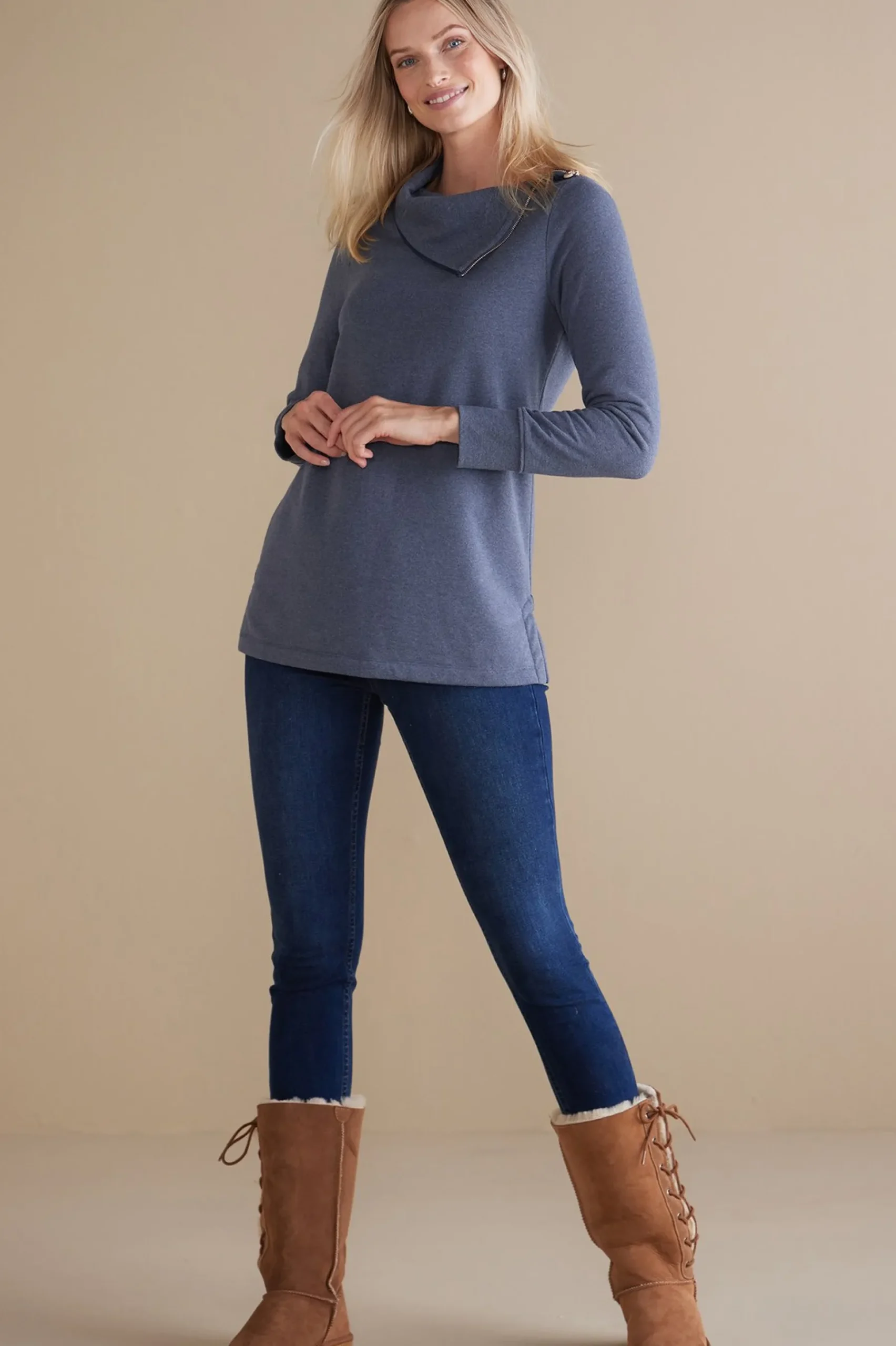 angie_tunic_1.webp Into The Blues | Everyday Styles-Soft Surroundings Angie Tunic Cabernet Heather
