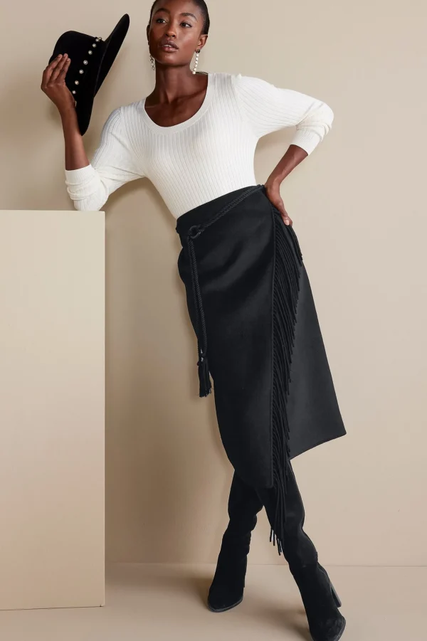 Skirts-Soft Surroundings Anja Skirt Black
