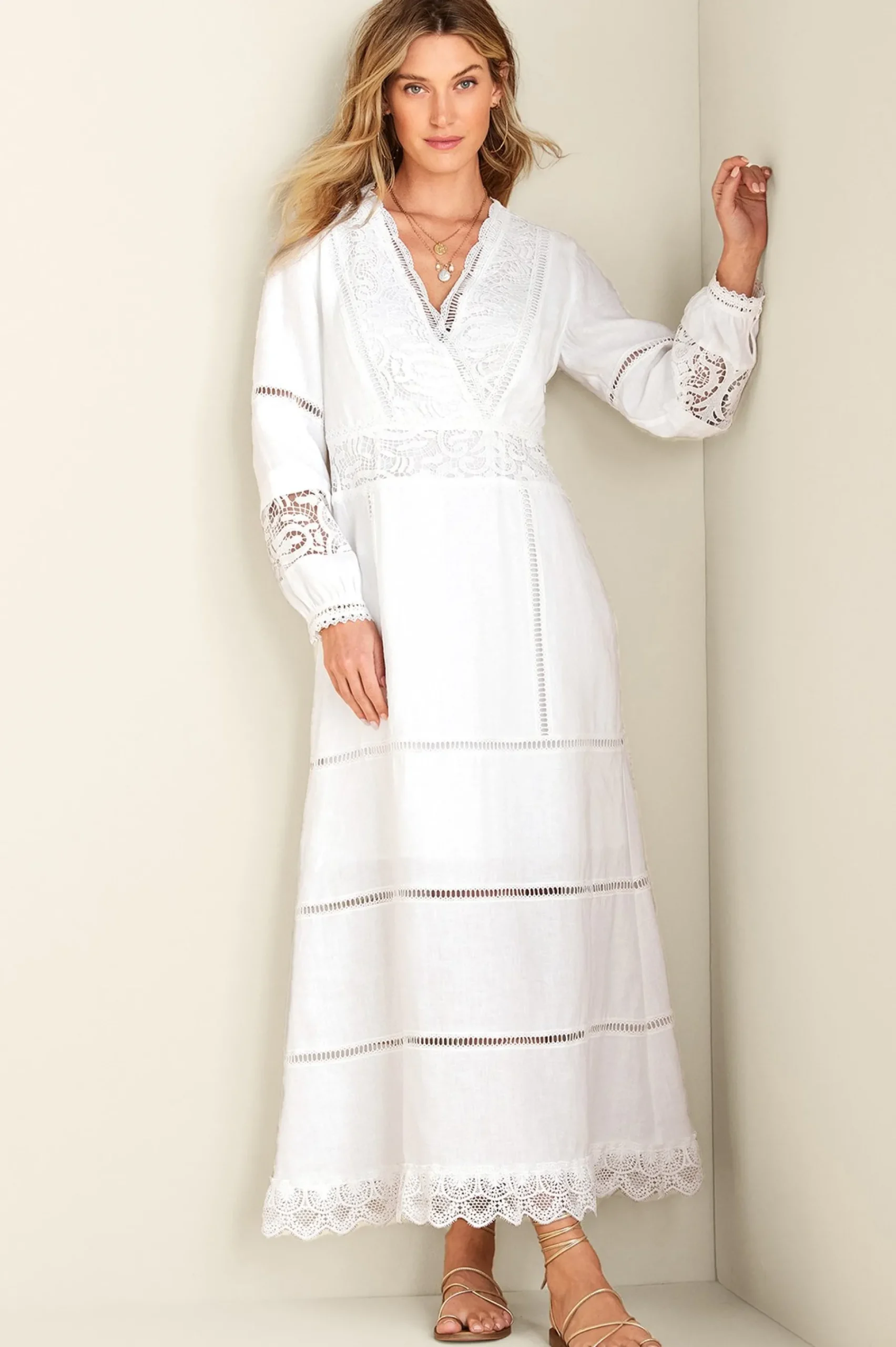 araminta_dress_3.webp Feminine Flourish | Global Artistry-Soft Surroundings Araminta Dress White