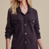 long sleeve | shirts-Soft Surroundings Audra Waffle Tunic Nightshadow Blue