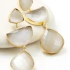 Earrings | earrings-Soft Surroundings Aurora Tiered Earring Rose