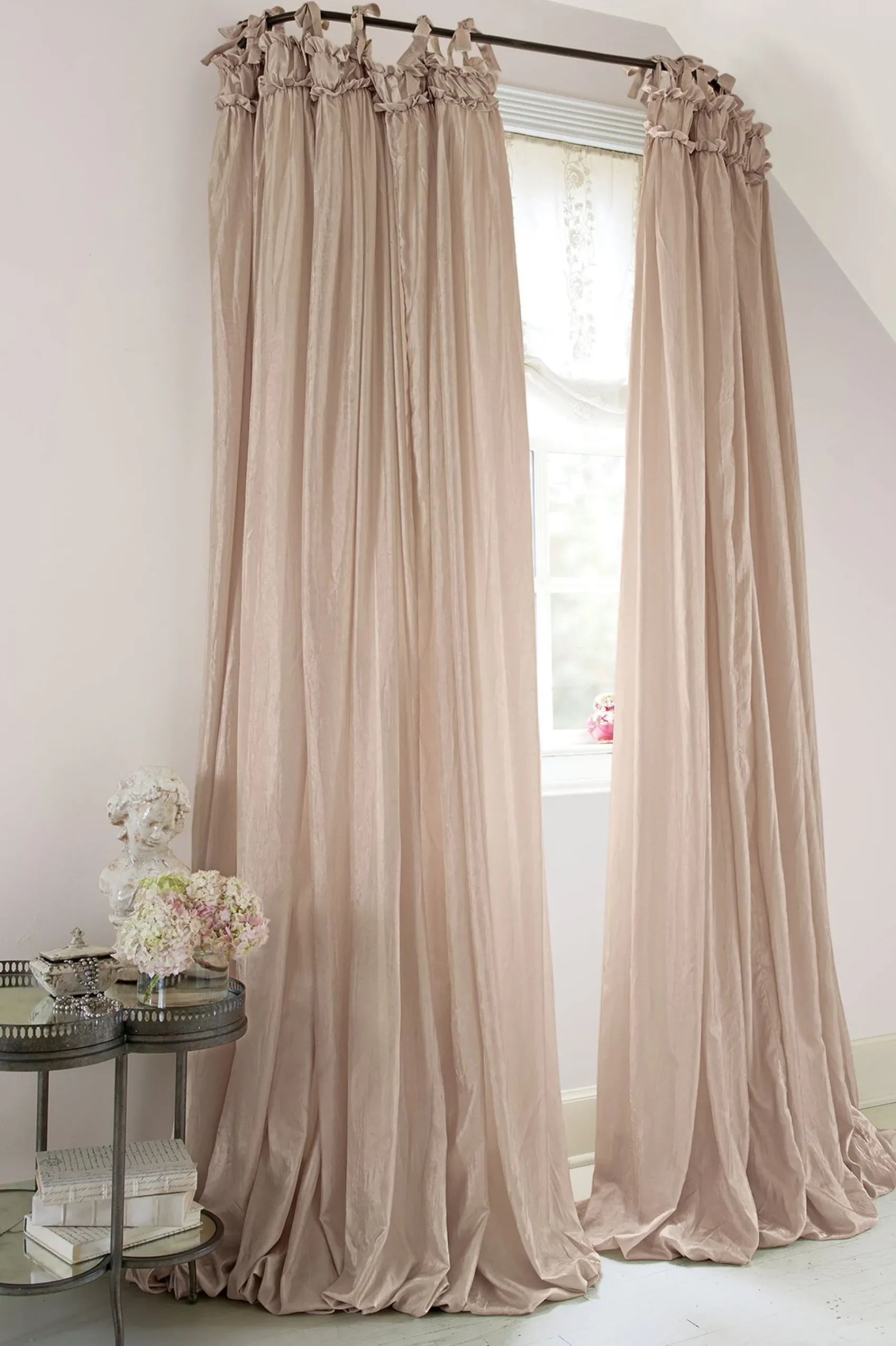 balloon_blackout_drapery__0.webp Window Coverings-Soft Surroundings Balloon Blackout Drapery Panel Blackout Antique Blue