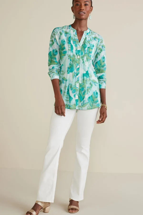 Feminine Flourish | Vacation Shop-Soft Surroundings Baroque Top & Cami Multi Floral