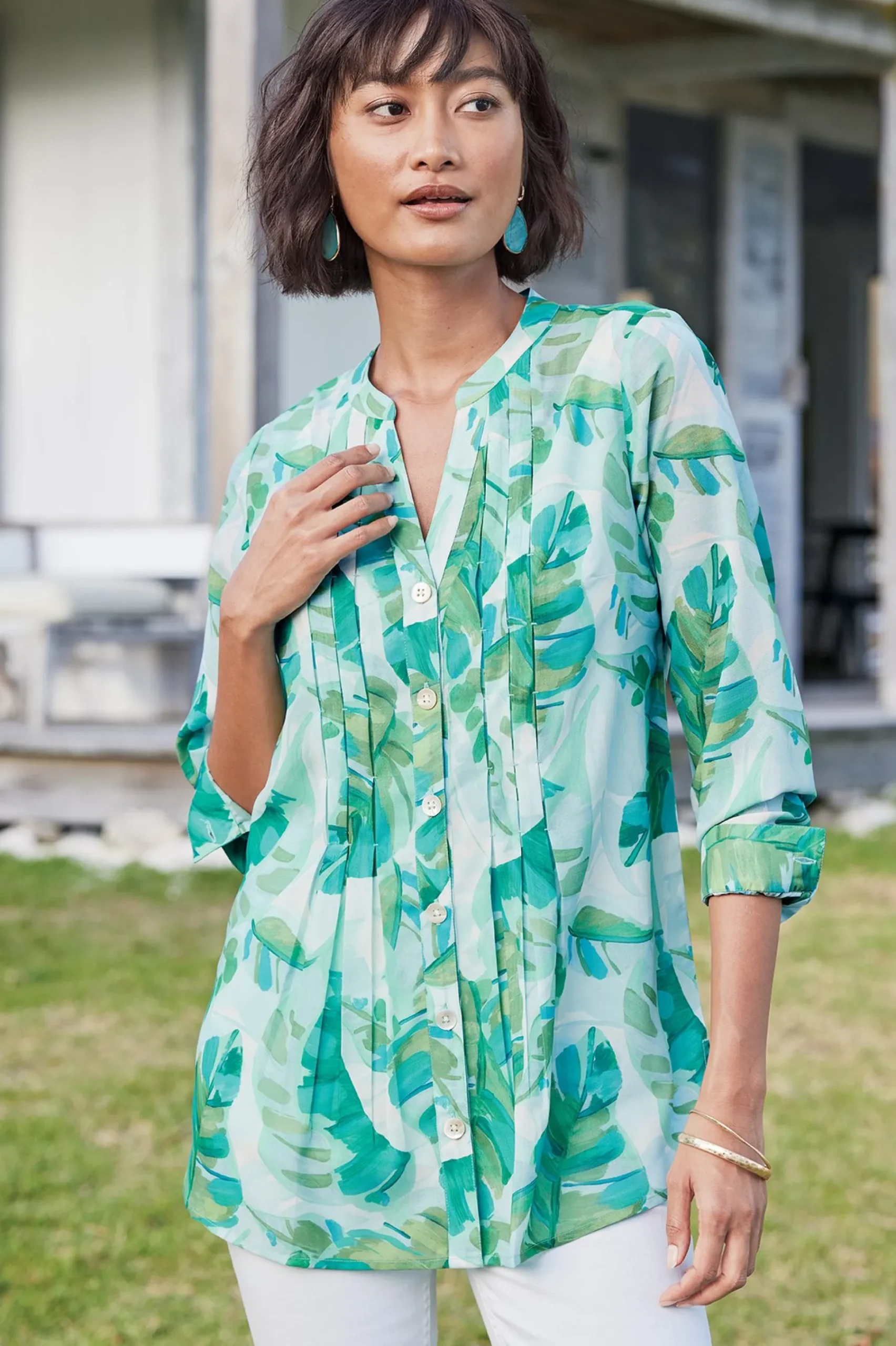 baroque_top__cami_3.webp Feminine Flourish | Vacation Shop-Soft Surroundings Baroque Top & Cami Multi Floral