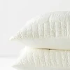 pillowcases & shams-Soft Surroundings Blanche Voile Euro Sham Ivory