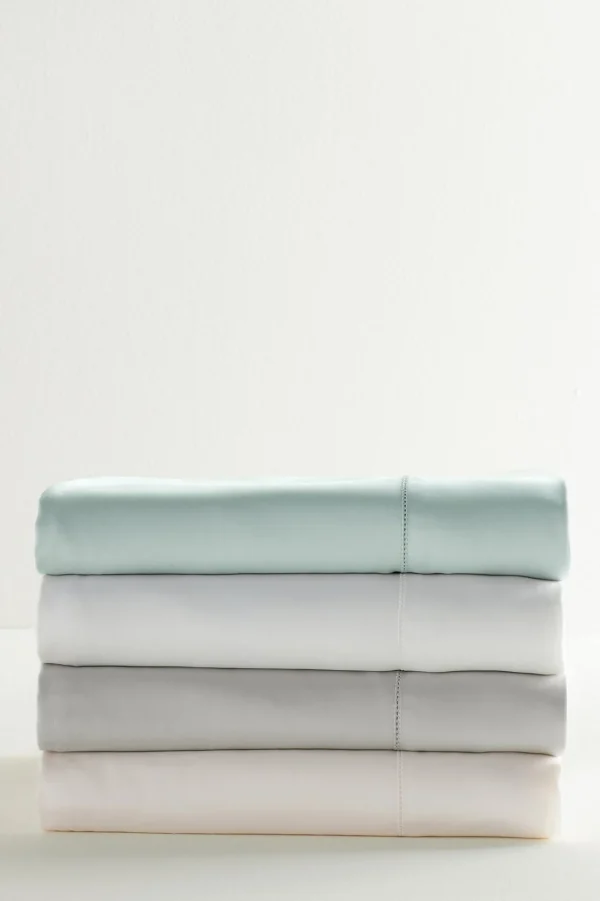 Bedding Essentials-Soft Surroundings Blissful Bamboo Sheet Set Cloud Grey