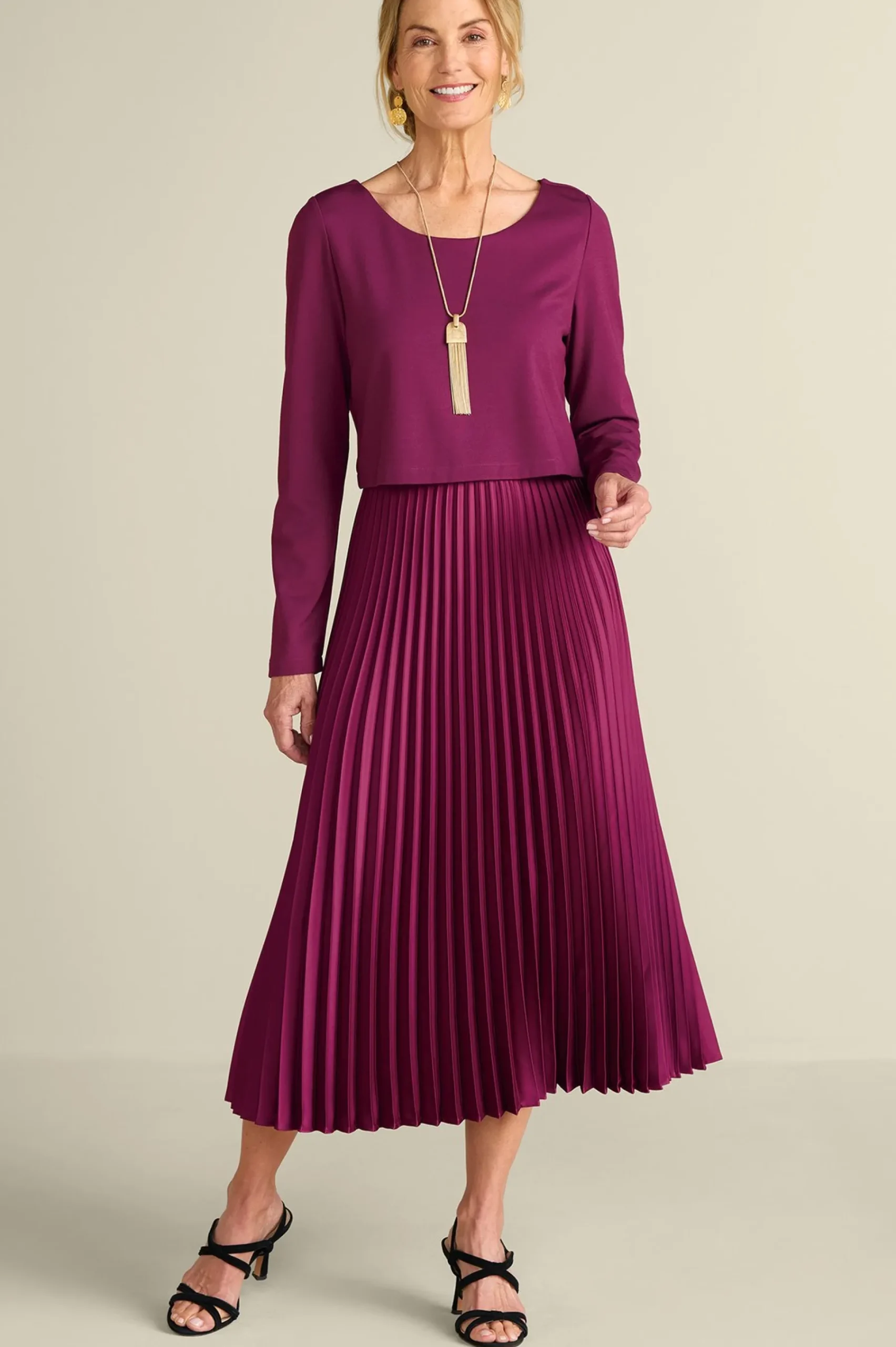 cassandra_dress_0.webp forever favorites | work to play-Soft Surroundings Cassandra Dress Jewel Green