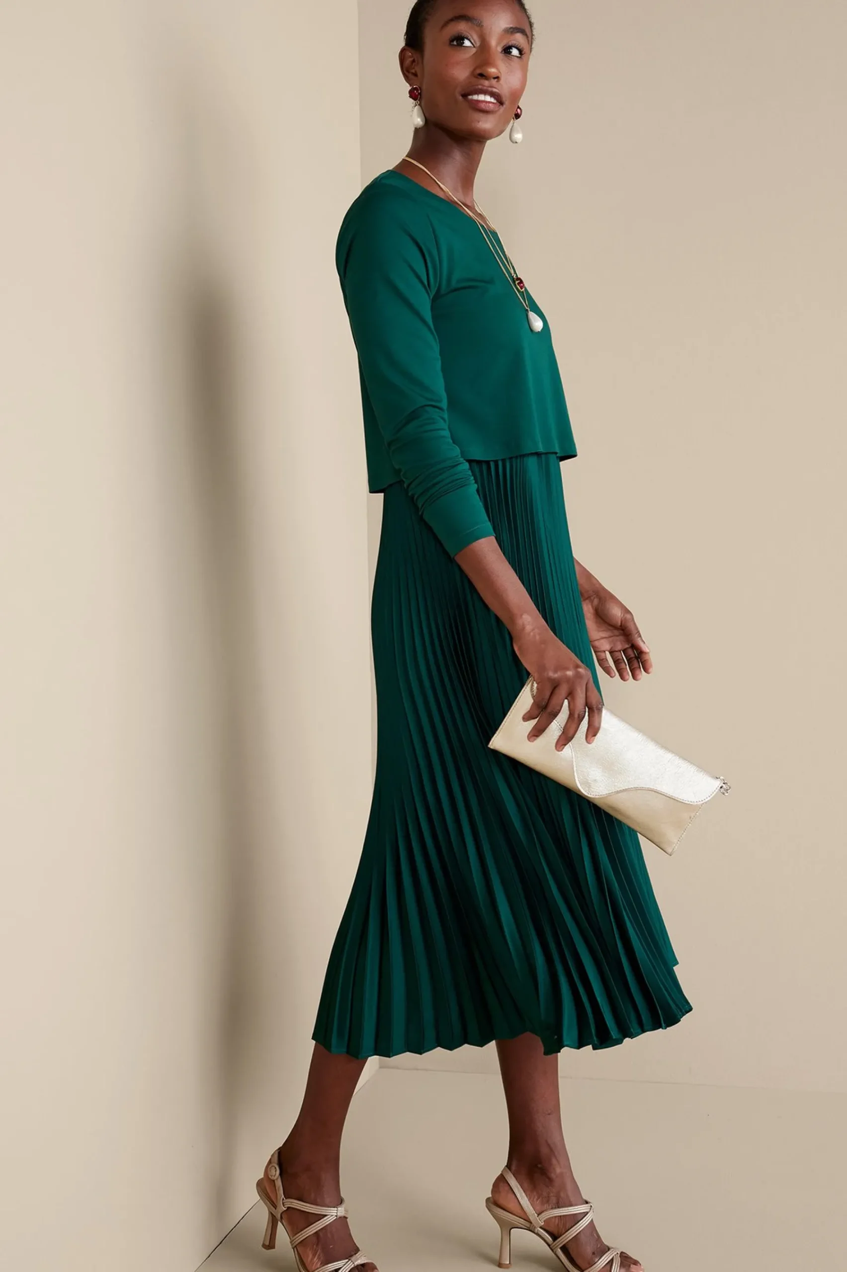 cassandra_dress_5.webp forever favorites | work to play-Soft Surroundings Cassandra Dress Jewel Green
