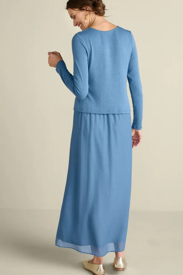 solids | maxi-Soft Surroundings Cassie Dress Cabernet