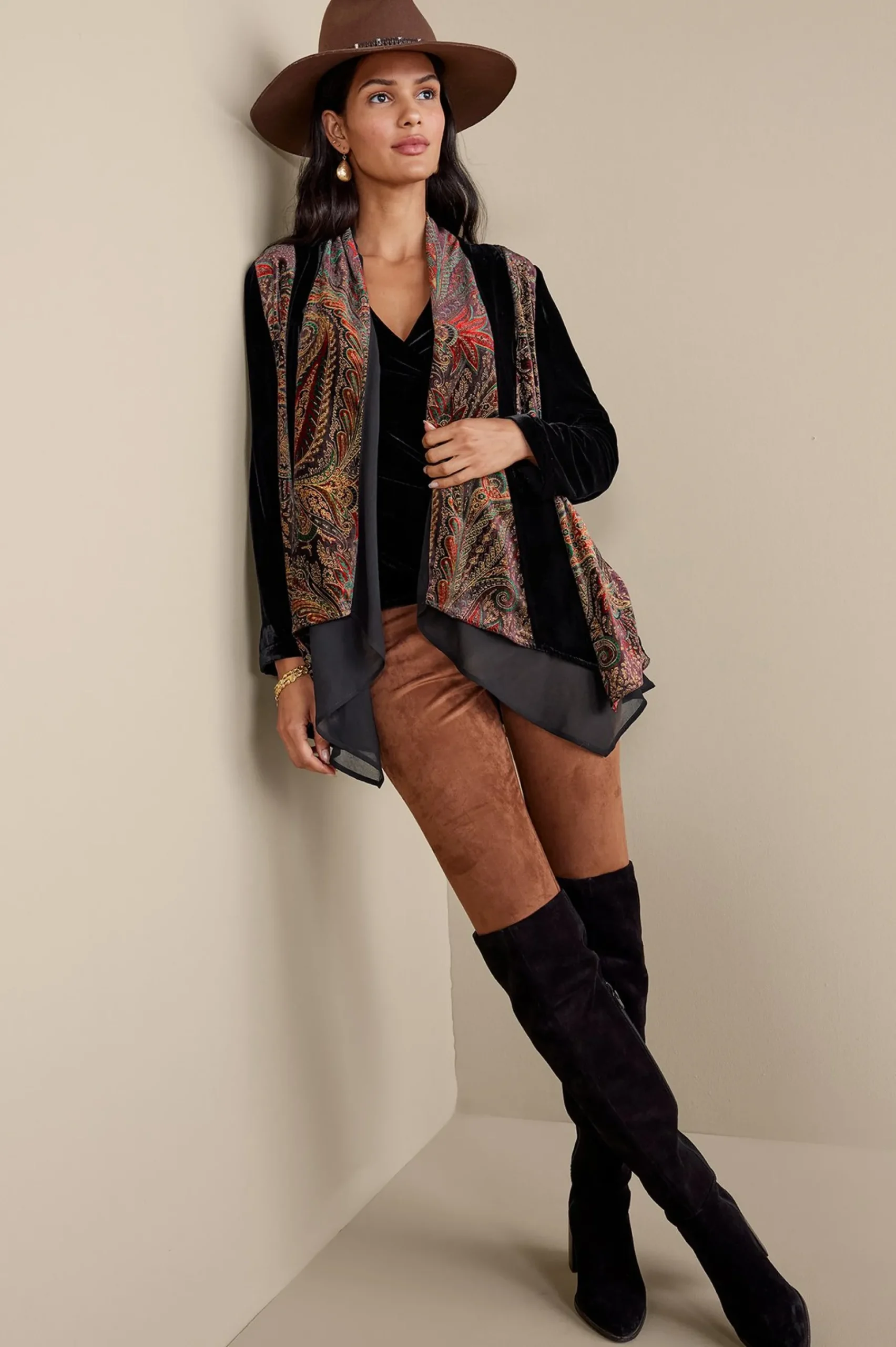 castle_garden_jacket_5.webp Global Artistry | Jackets & Coats-Soft Surroundings Castle Garden Jacket Paisley Multi