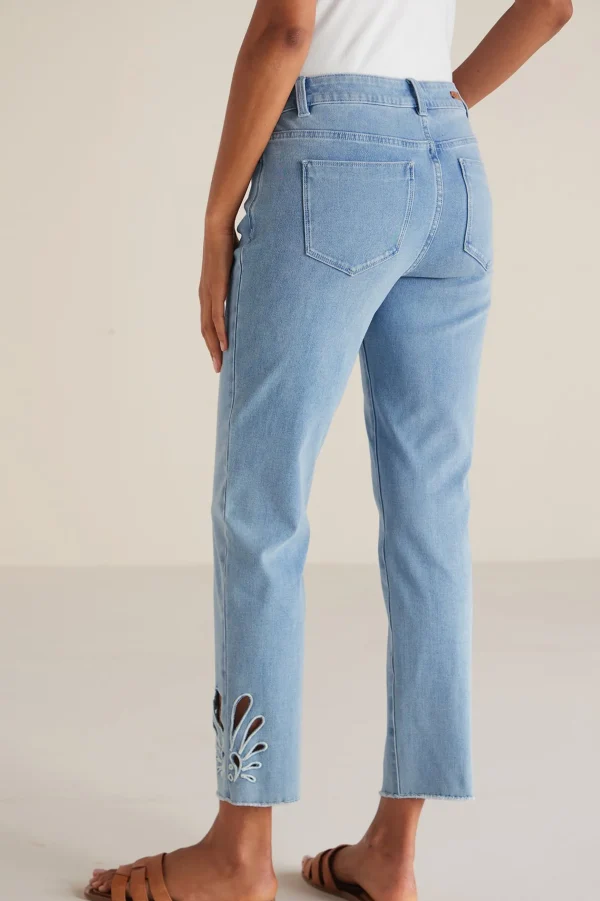 leggings | crop-Soft Surroundings Catalina Jeans Everwash