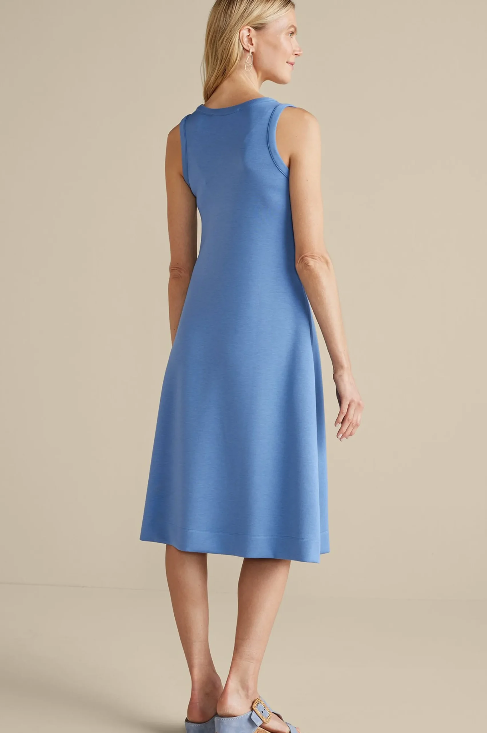 ceri_knit_midi_dress_2.webp Into The Blues | Vacation Shop-Soft Surroundings Ceri Knit Midi Dress Black