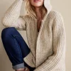 Everyday Styles | Sweaters & Cardigans-Soft Surroundings Chandra Sequin Cardigan Neutral Sequin