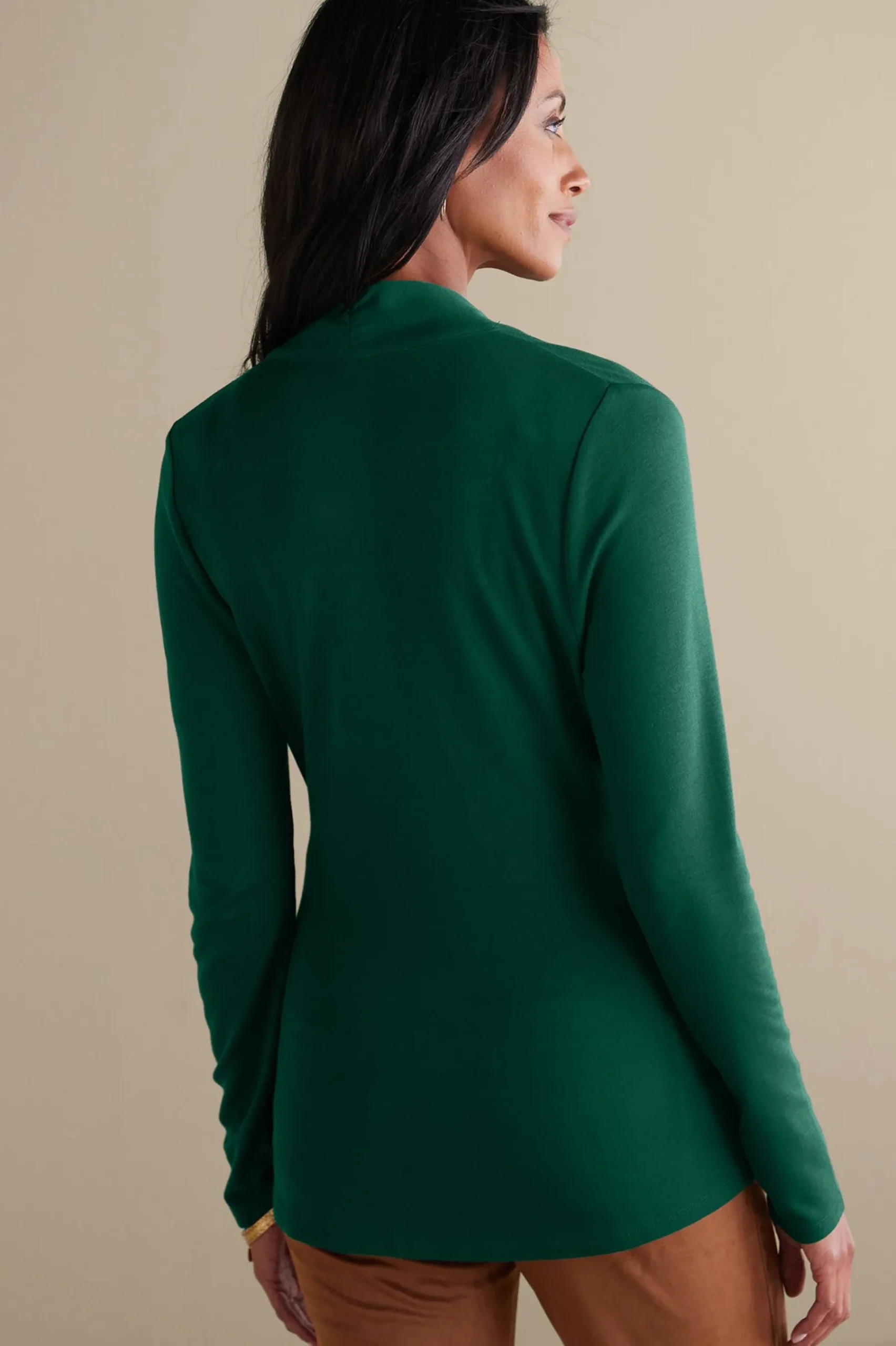 daina_top_2.webp long sleeve | pullovers-Soft Surroundings Daina Top Jewel Green
