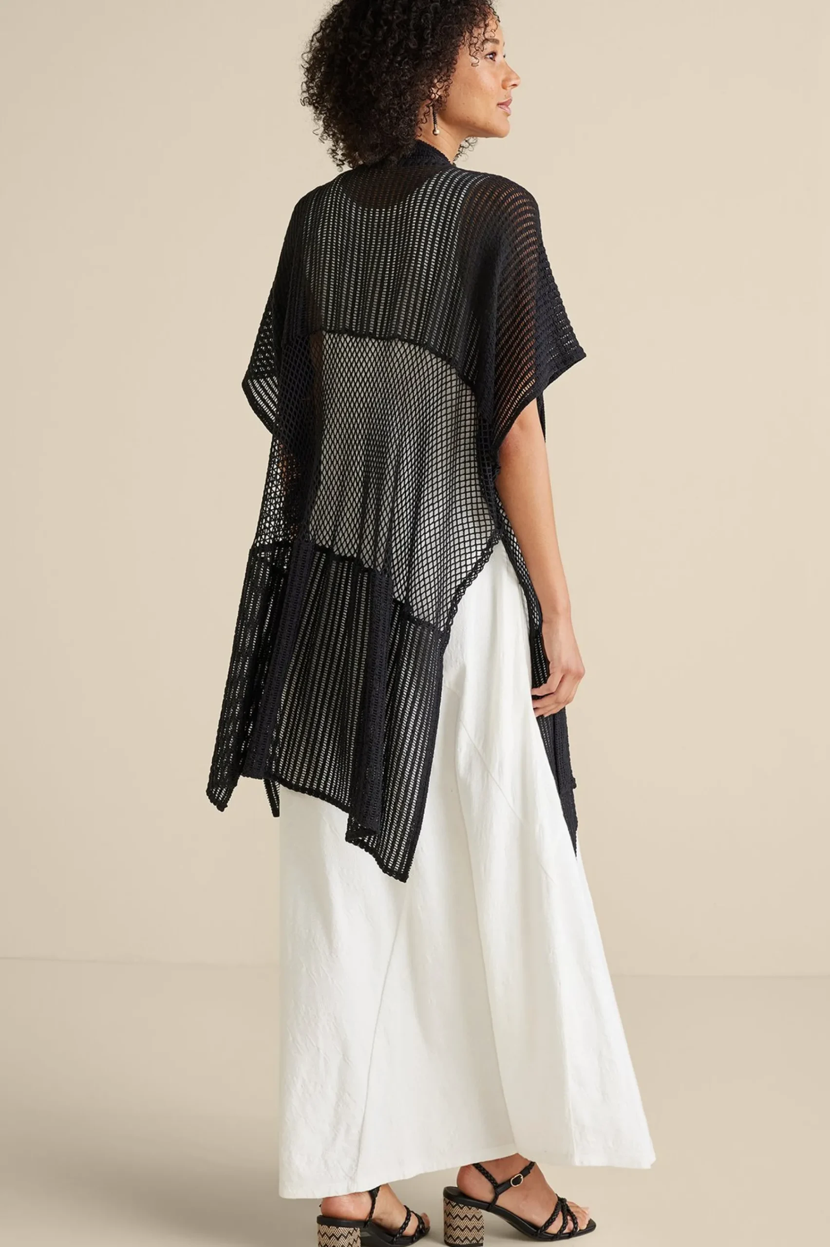 dominica_beach_coverup_3.webp Scarves & Wraps | cover ups-Soft Surroundings Dominica Beach Cover-Up Black