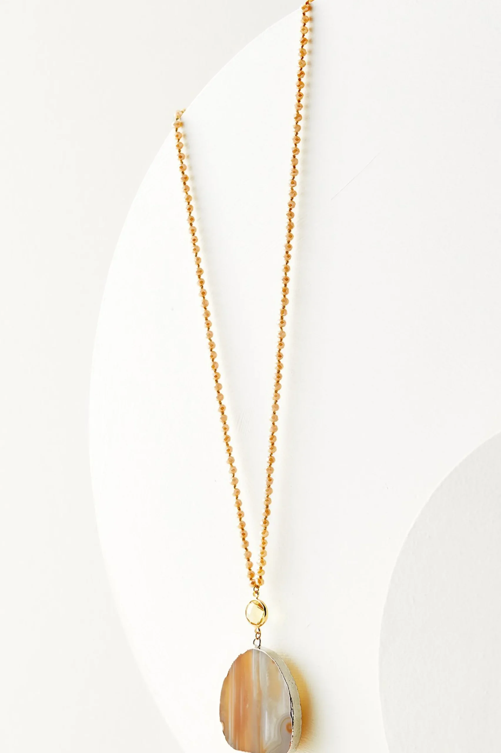eliana_pendant_necklace_0.webp Necklaces | necklaces-Soft Surroundings Eliana Pendant Necklace Taupe