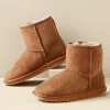 boots-Soft Surroundings Emu Australia Stinger Mini Bootie Chestnut