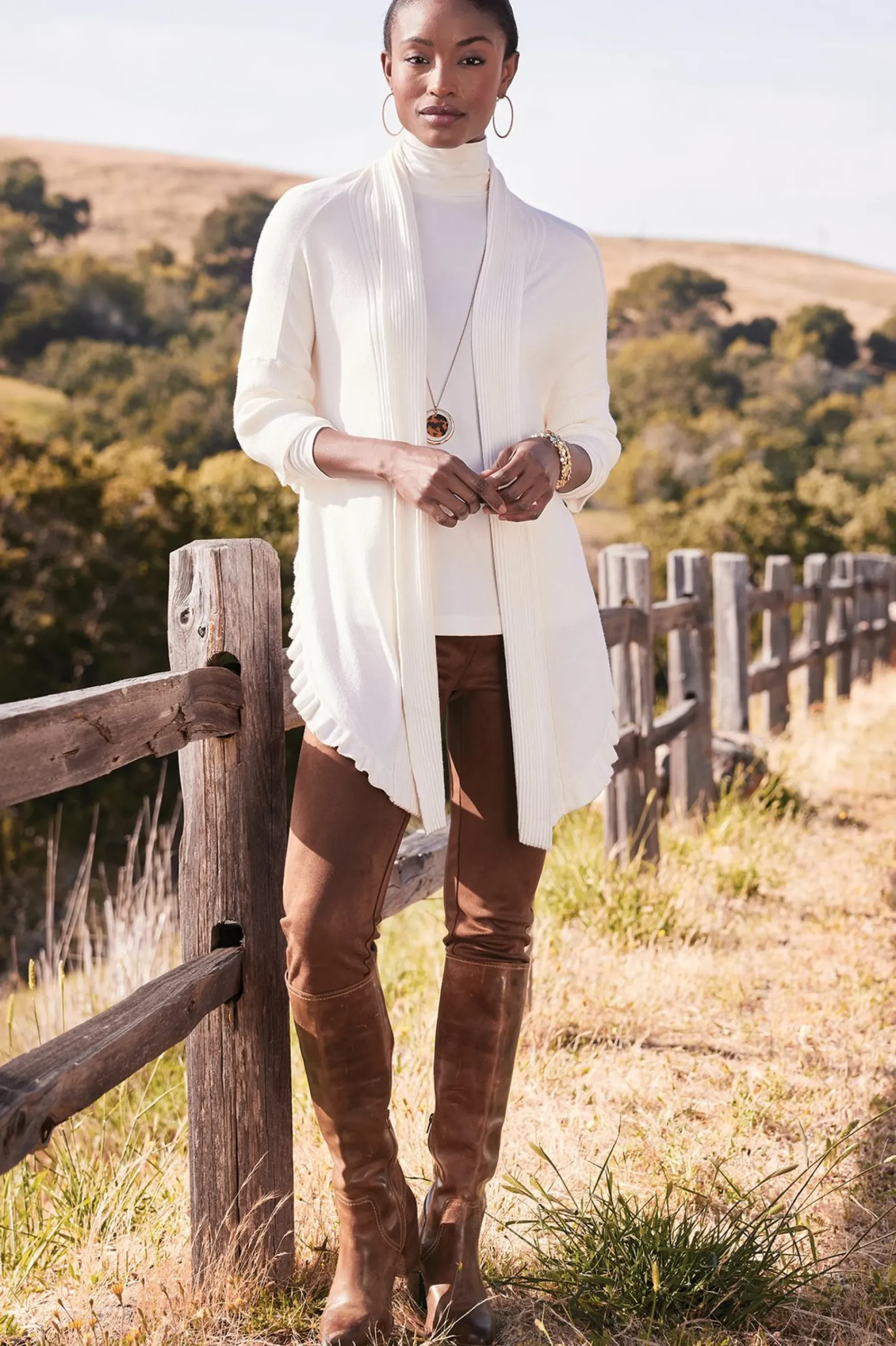 faux_suede_pullon_legging_3.webp Everyday Styles | Leggings-Soft Surroundings Faux Suede Pull-On Leggings Black