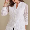Feminine Flourish | Global Artistry-Soft Surroundings Fiori Top Ivory Pearl