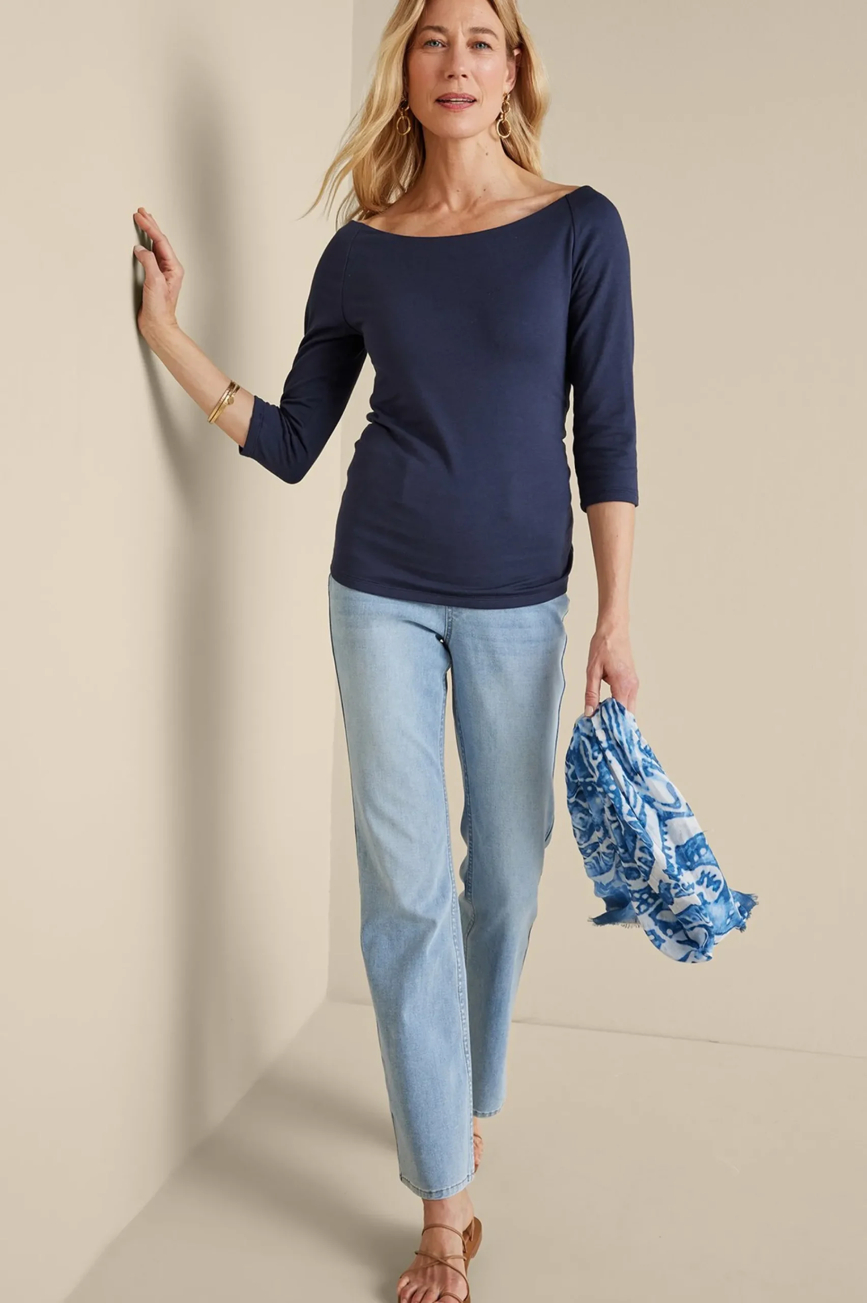 giada_top_1.webp Into The Blues | Vacation Shop-Soft Surroundings Giada Top Navy