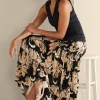 Vacation Shop | Skirts-Soft Surroundings Halona Maxi Skirt Menara Bloom Neutral