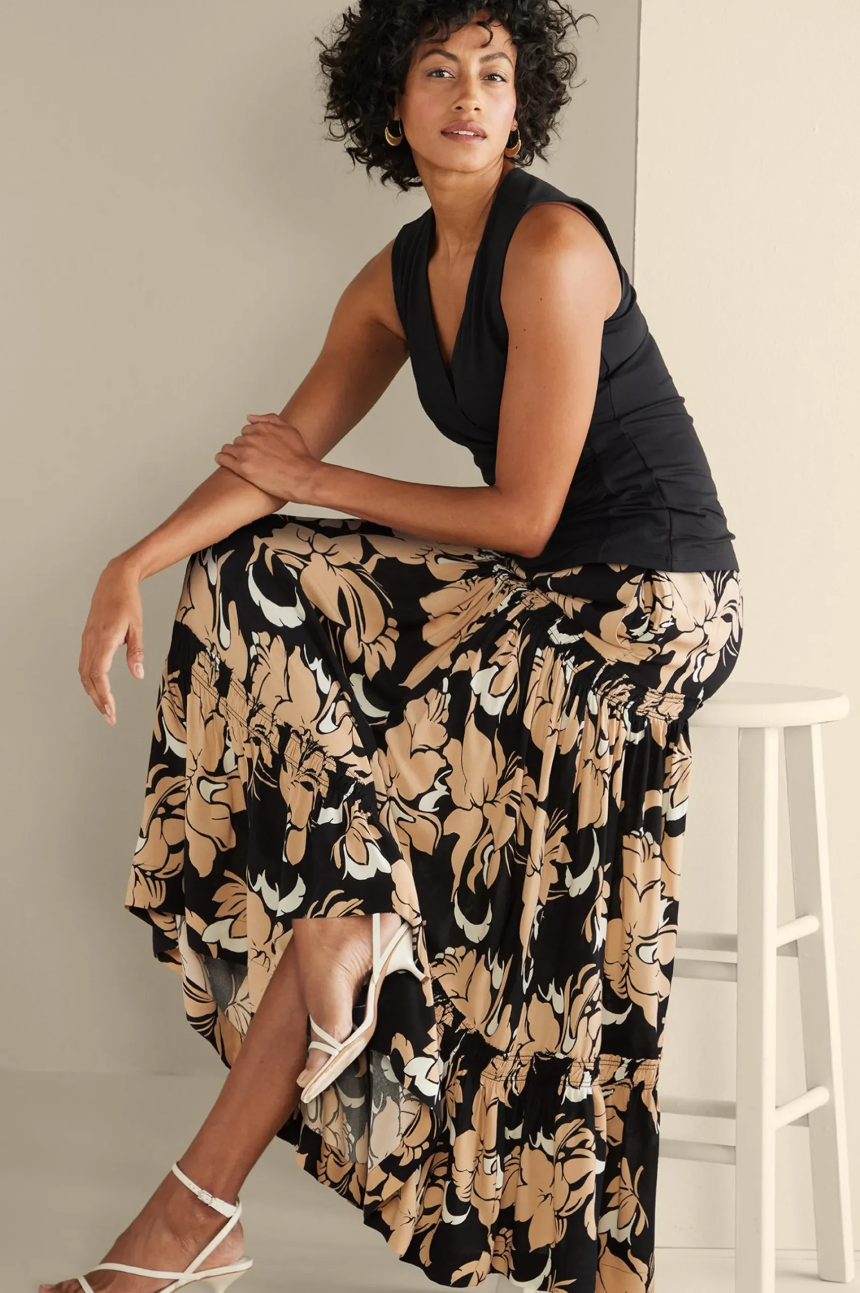 halona_maxi_skirt_0.webp Vacation Shop | Skirts-Soft Surroundings Halona Maxi Skirt Menara Bloom Neutral