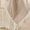bedskirts-Soft Surroundings Hera Linen Bedskirt Ivory