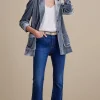Into The Blues | EVelvet Styles-Soft Surroundings Holly Velvet Blazer Black