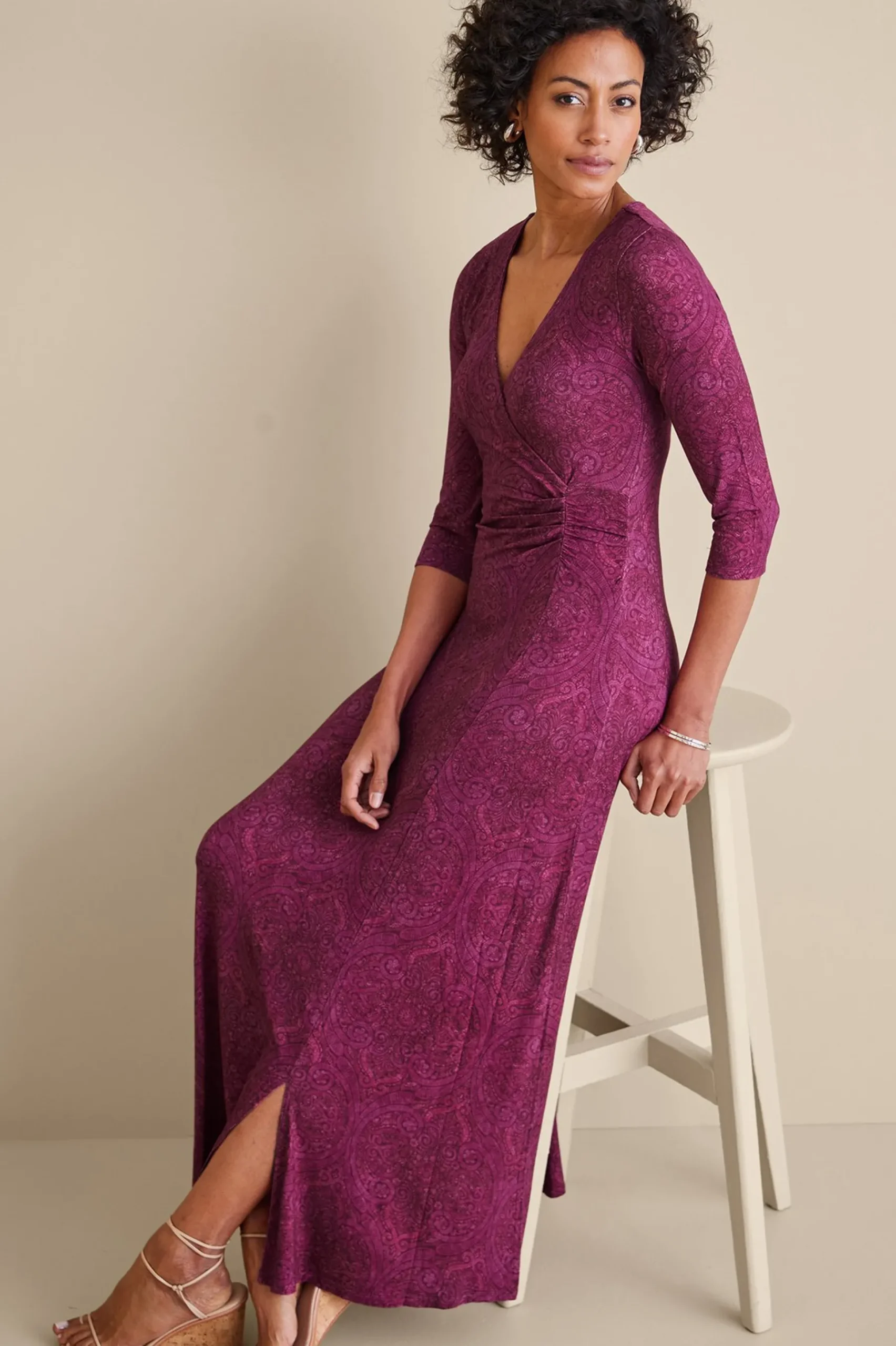 hyannis_maxi_dress_4.webp work to play | maxi-Soft Surroundings Hyannis Maxi Dress Tapestry Multi