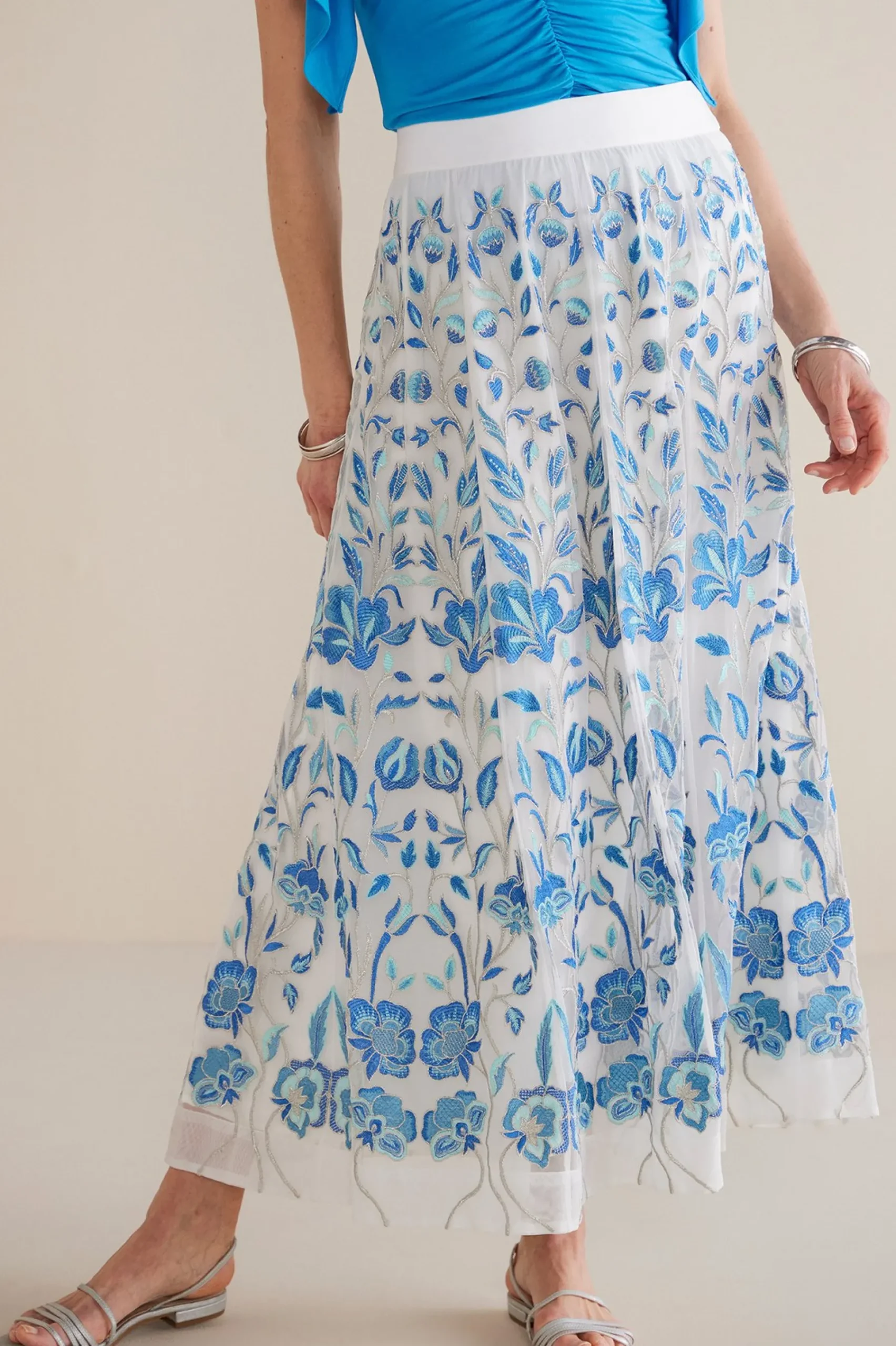imani_maxi_skirt_1.webp Skirts-Soft Surroundings Imani Maxi Skirt Blue Dream Embroidery