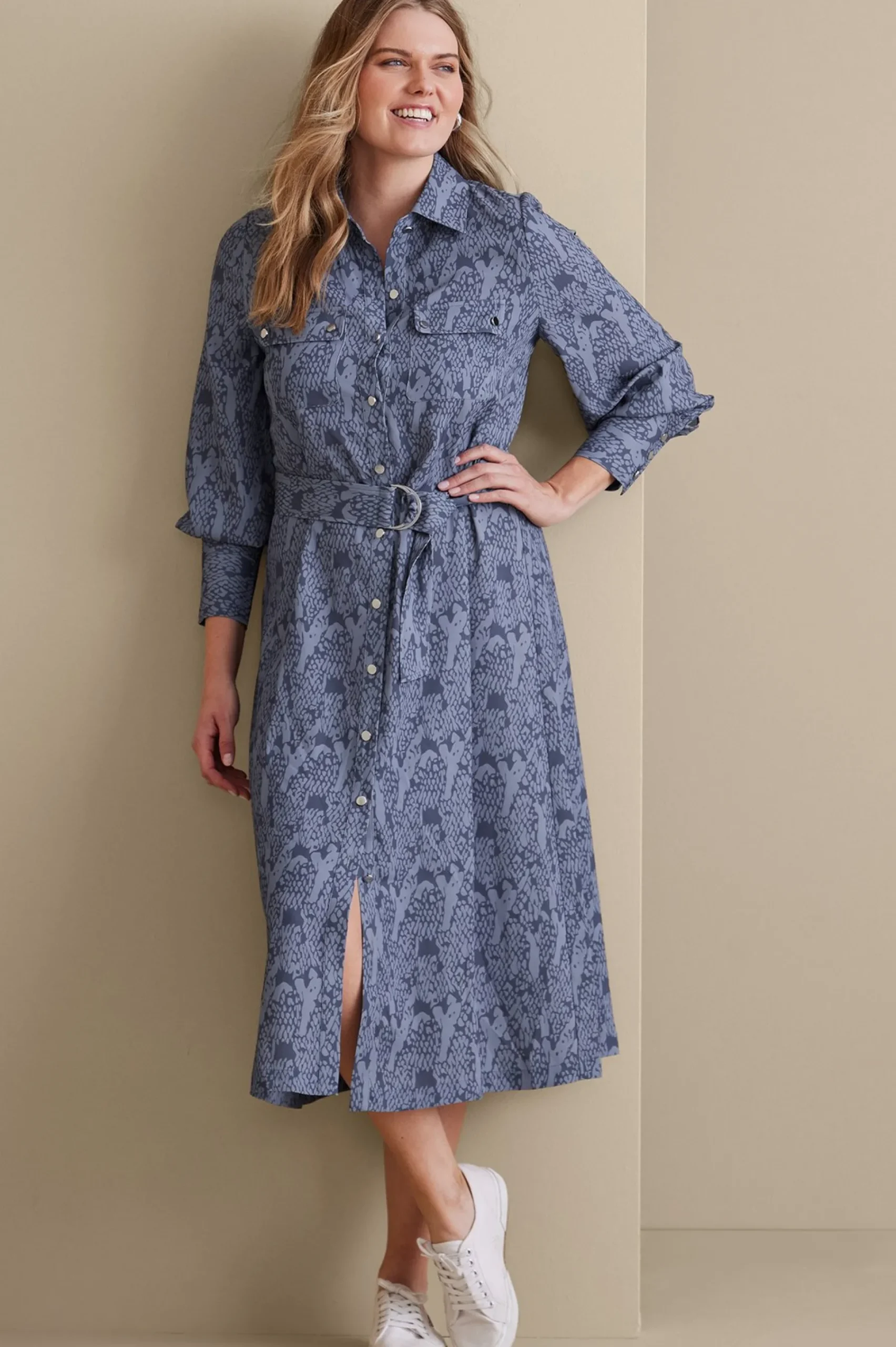 irina_dress_0.webp between season | casual-Soft Surroundings Irina Dress Nightshadow Blue