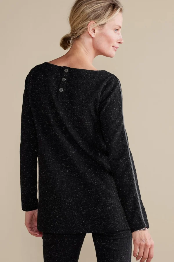 long sleeve | pullovers-Soft Surroundings Janae Top Black