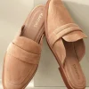clogs-Soft Surroundings Kaanas Congo Mule Slide Almond