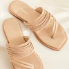 sandals | flats-Soft Surroundings KAANAS Ibu Straps Slide Nude