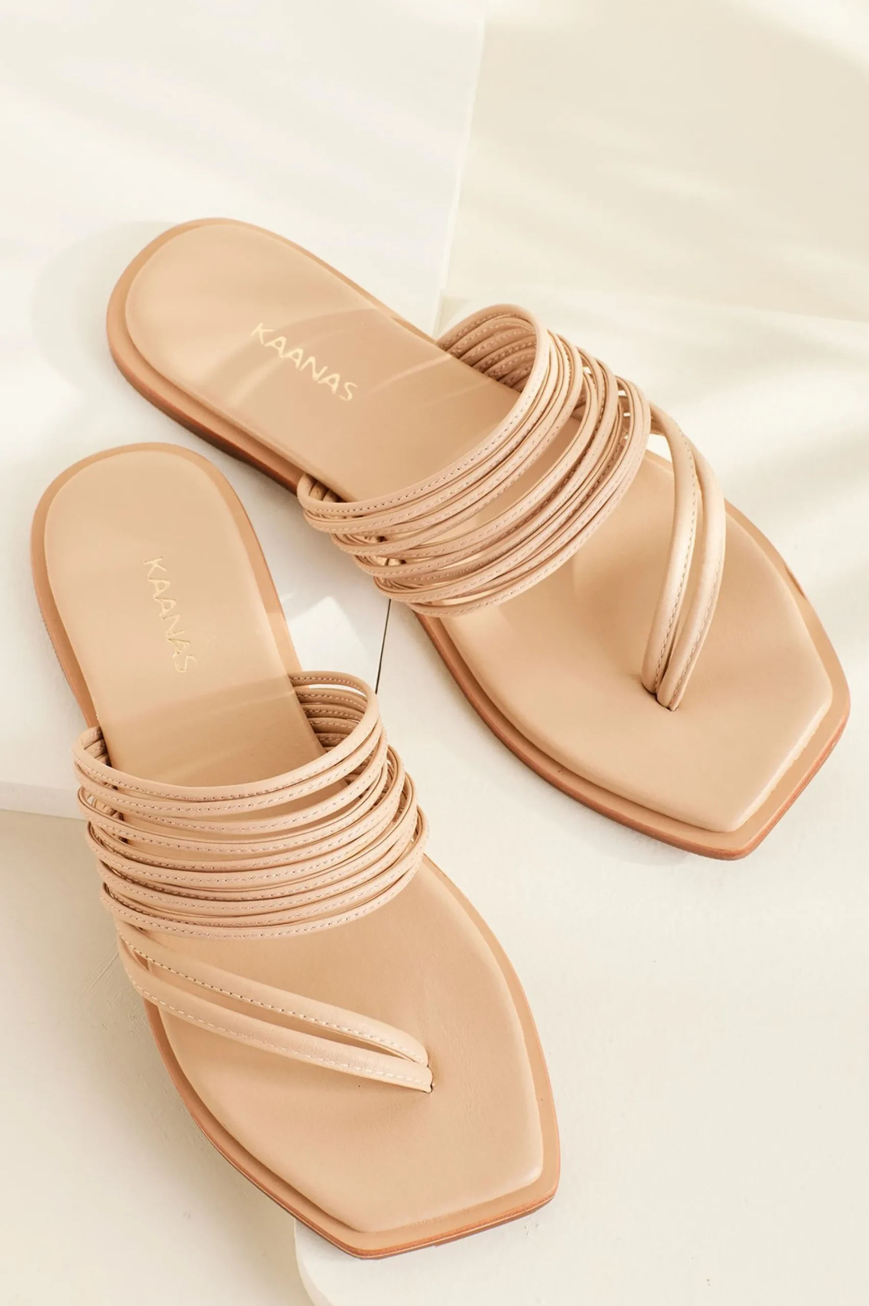 kaanas_ibu_straps_slide_0.webp sandals | flats-Soft Surroundings KAANAS Ibu Straps Slide Nude
