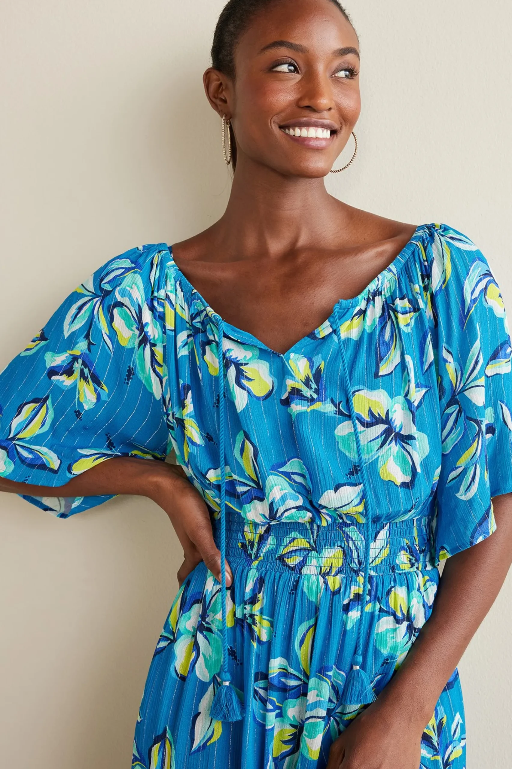 la_blanca_fiji_coverup_dr_5.webp cover ups-Soft Surroundings La Blanca Fiji Coverup Dress Ocean