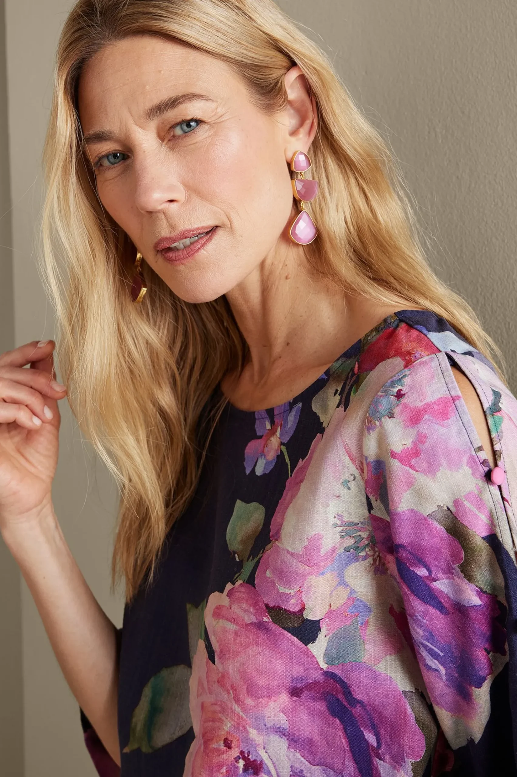 lizette_top_4.webp Into The Blues | Vacation Shop-Soft Surroundings Lizette Top Marseille Floral Exploded