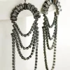Earrings | earrings-Soft Surroundings Louisa Chandelier Earring Hematite