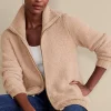 Sweaters & Cardigans-Soft Surroundings Lyla Teddy Cardigan Sesame