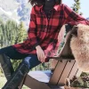 Into The Blues | Wear Now Styles-Soft Surroundings Mad About Plaid Tunic Light Blue Plaid