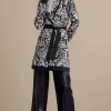 Feminine Flourish | Sweaters & Cardigans-Soft Surroundings Marika Jacquard Cardigan Antique White