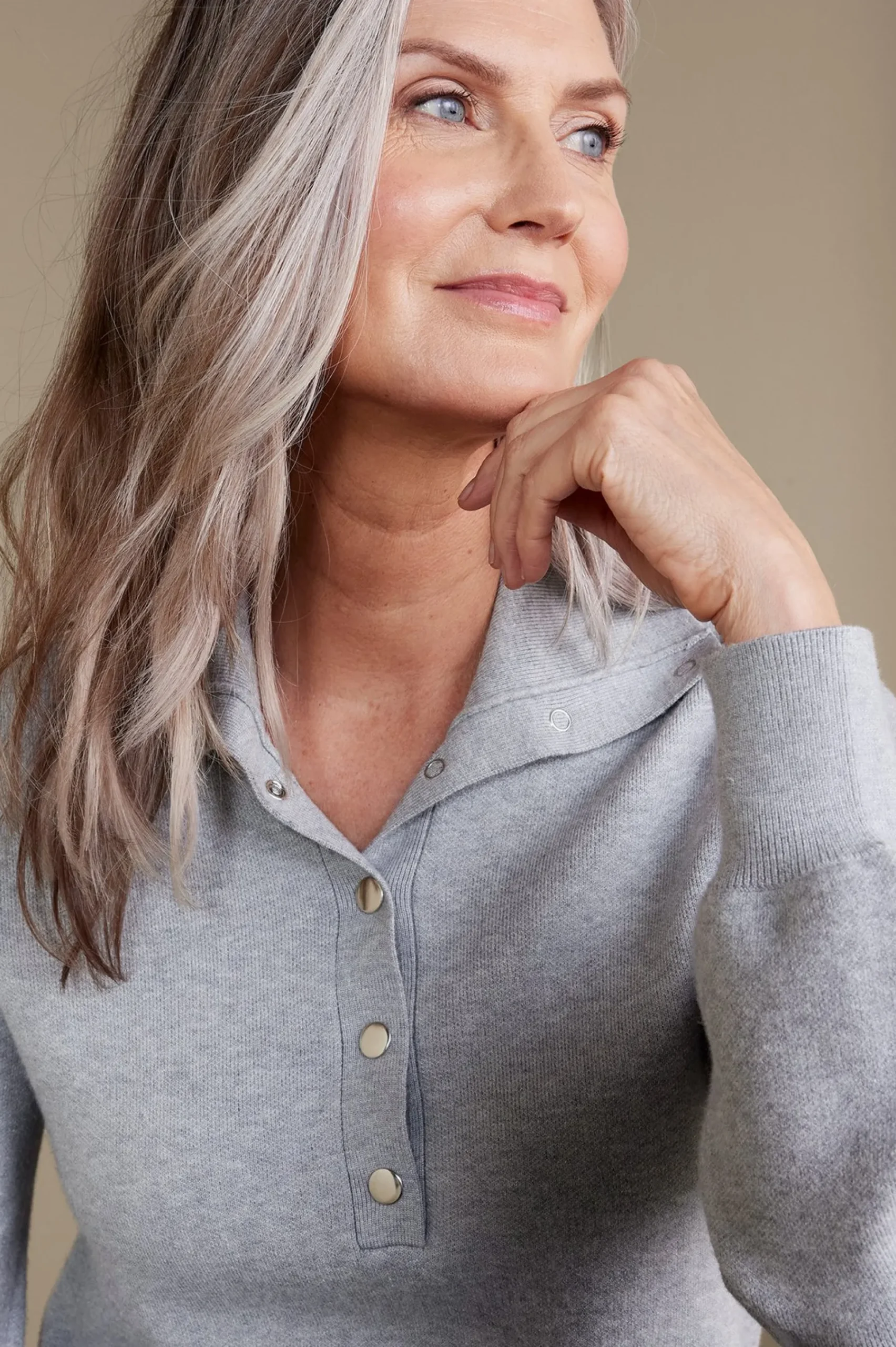 meria_sweater_tunic_4.webp Feminine Flourish | Everyday Styles-Soft Surroundings Meria Sweater Tunic Medium Grey Heather