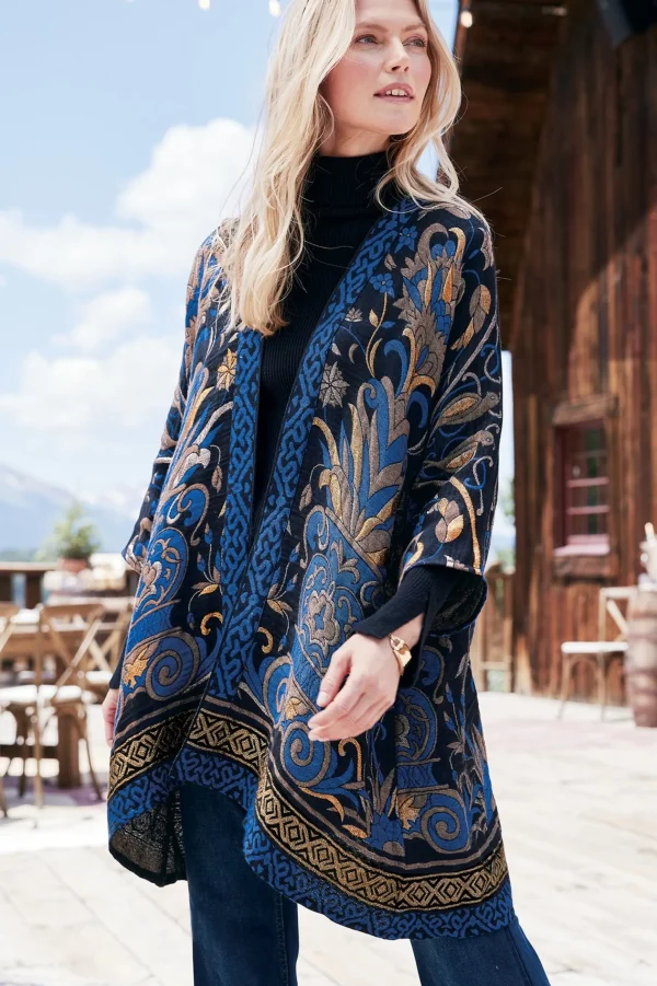 Into The Blues | Everyday Styles-Soft Surroundings Night Garden Topper Tapestry Multi