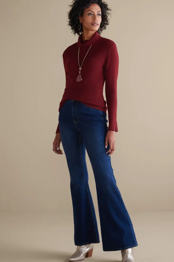 Everyday Styles | Sweaters & Cardigans-Soft Surroundings Nika Sweater Cabernet