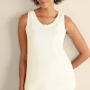 Vacation Shop | Gauze Shop-Soft Surroundings Oceo Gauze Tank Navy