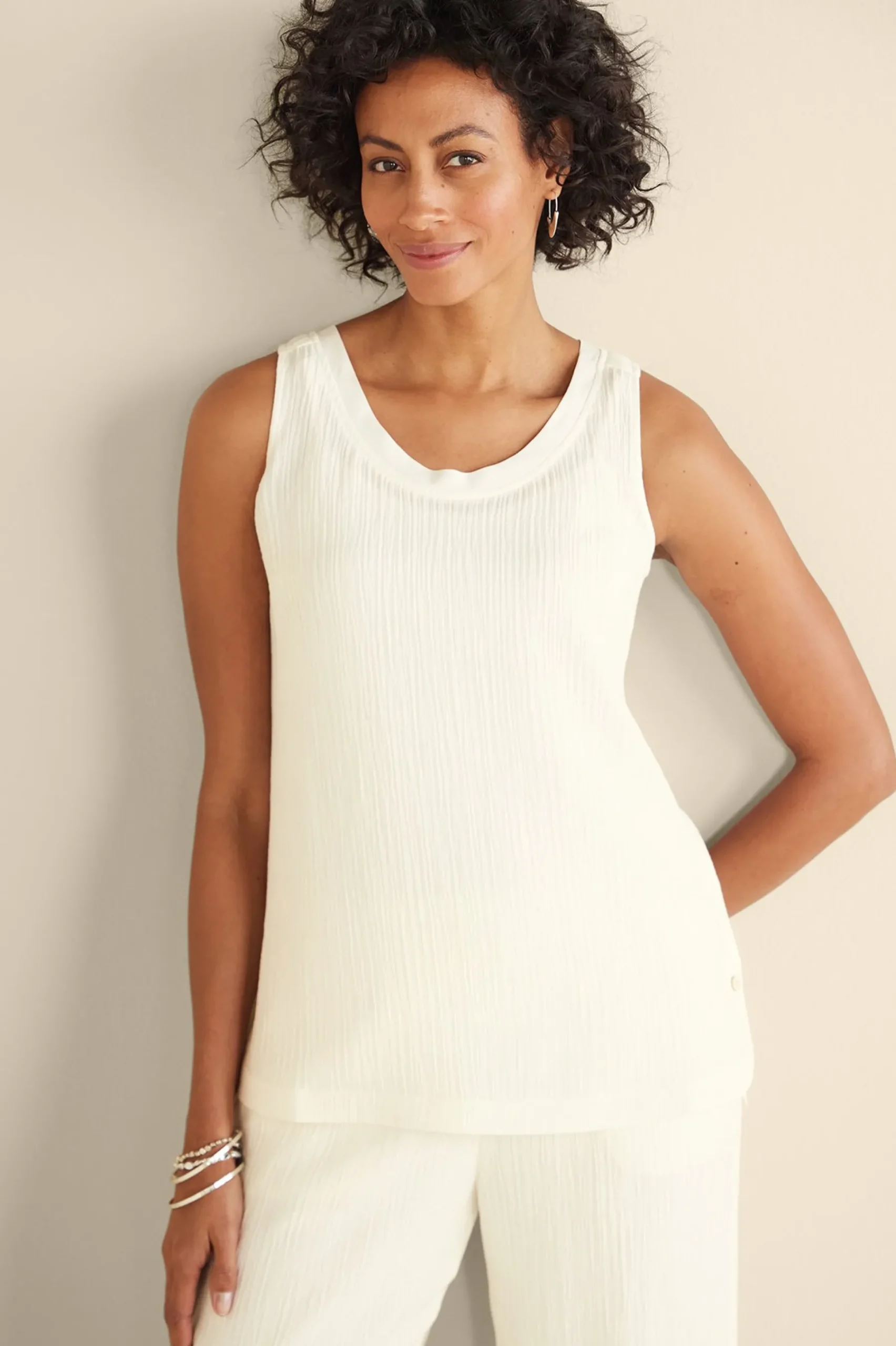 oceo_gauze_tank_0.webp Vacation Shop | Gauze Shop-Soft Surroundings Oceo Gauze Tank Navy