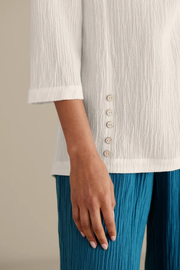Feminine Flourish | Into The Blues-Soft Surroundings Oceo Gauze Tunic Black